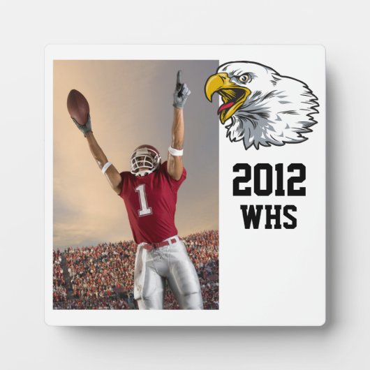 Plaque photo de football - SRF (Devant)