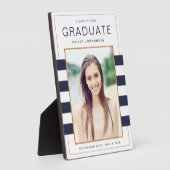 Plaque photo de la Marine Stripes Graduation (Côté)