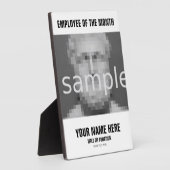 Plaque photo de l'employé du mois d'appréciation (Côté)