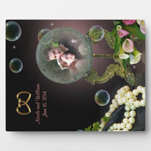 Plaque photo de l'imaginaire Crystal Ball (Devant)