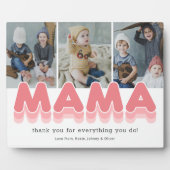 Plaque Photo de Maman Moderne (Devant)