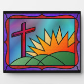 Plaque photo de Pâques matin (Devant)