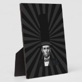 Plaque Photo Déclaration de mode présidentielle Abraham Lincoln (Côté)