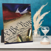 Plaque Photo Déclaration d'indépendance (Côté)