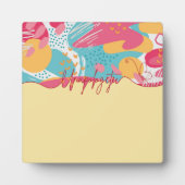 Plaque Photo Déclaration Féminine Audacieuse et Sans Compromis (Devant)