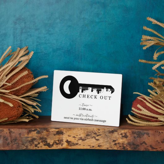 Plaque Photo Déconnexion de l'heure de récupération (Côté)