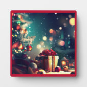 Plaque Photo Décorations de Noël 6 (Devant)