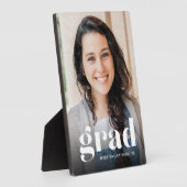 Plaque Photo Découpe graduée moderne | Graduation photo vertica (Côté)