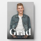 Plaque Photo Découpe graduée moderne | Graduation photo vertica (Devant)