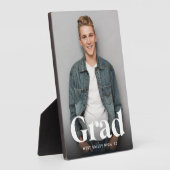 Plaque Photo Découpe graduée moderne | Graduation photo vertica (Côté)