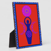 Plaque Photo Déesse triple (Côté)