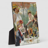 Plaque Photo Déjeuner du Boating Party Renoir Vintage (Côté)