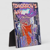 Plaque Photo Demain's Way Aujourd'hui Retro Future Art (Côté)