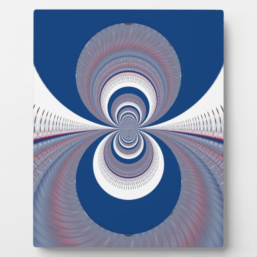 Plaque Photo Demi bleu (Devant)