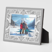 Plaque Photo Dentelle en céramique Gris (Côté)