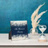 Plaque Photo Dentelles et perles Abstraites personnalisées (Insitu)