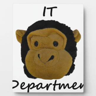 Plaque Photo Département informatique