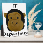 Plaque Photo Département informatique (Côté)