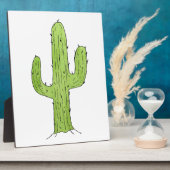 Plaque Photo Desert Cactus Desert Plantes Cactus Tree Design (Côté)
