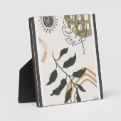 Plaque Photo Design Abstrait et tendance (Recto)