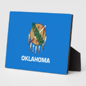 Plaque Photo Design de l'Oklahoma State (Côté)