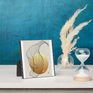 Plaque Photo Design de texture brillante