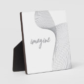 Plaque Photo Design graphique moderne, simple et élégant d'Imag (Recto)