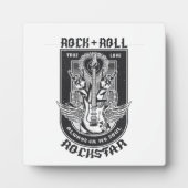Plaque Photo Design Guitar Rock (Devant)