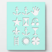 Plaque Photo design tendance (Devant)