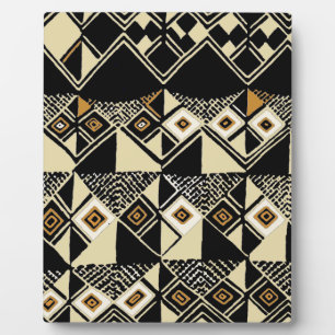 Plaque Photo Designs africains inspirés de Kuba