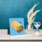 Plaque Photo dessin animé de Burrito (Insitu)