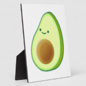 Plaque Photo Dessin Avocado mignon (Côté)