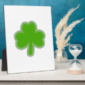 Plaque Photo Dessin Shamrock de Saint Patrick (Côté)