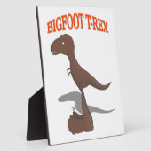 Plaque Photo Dessin T-Rex Bigfoot (Côté)