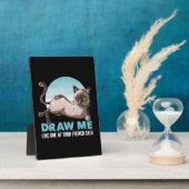 Plaque Photo Dessinez-Moi Comme Une De Vos Filles Françaises Ch (Côté)