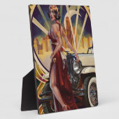 Plaque Photo Detroit, Michigan | Ville automobile (Côté)