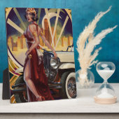 Plaque Photo Detroit, Michigan | Ville automobile (Côté)