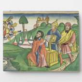 Plaque Photo Deutéronome : Frontispiece dans laquelle Dieu fait (Devant)