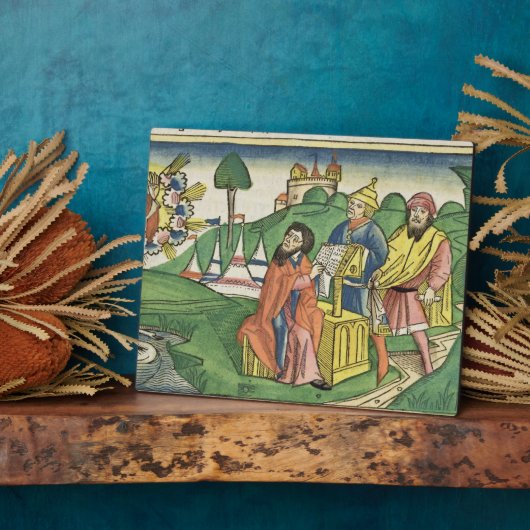 Plaque Photo Deutéronome : Frontispiece dans laquelle Dieu fait (Côté)