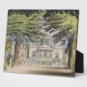 Plaque Photo Devant principal de Chiswick House, de R. Ackerma (Côté)