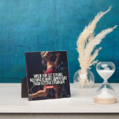 Plaque Photo Devenez plus fort - Motivation de l'entraînement d (Insitu)