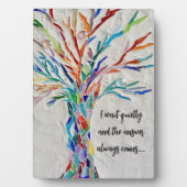 Plaque Photo Devis inspirant (Devant)