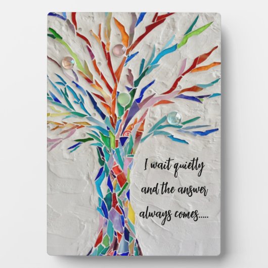 Plaque Photo Devis inspirant (Devant)