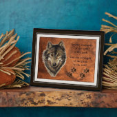 Plaque Photo Devis Wolf et Pack (Côté)