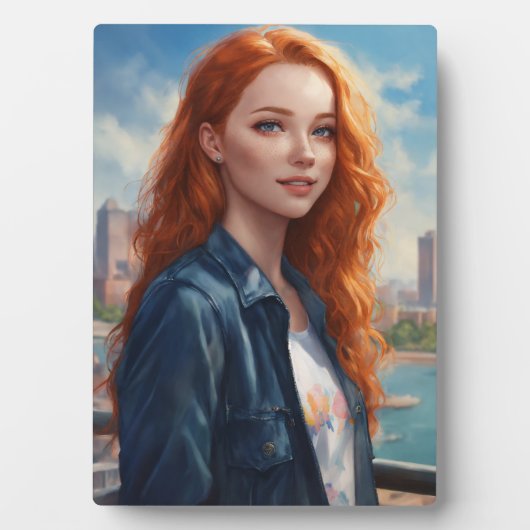 Plaque Photo "Dévoiler les émotions brutes : la réalité déraill (Devant)