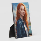 Plaque Photo "Dévoiler les émotions brutes : la réalité déraill (Côté)