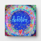 Plaque Photo Dévotion Jolie Flore Inspirivity Easel (Devant)