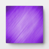 Plaque Photo Diagonal violet moderne Ombre raypes (Devant)