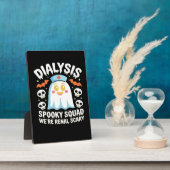Plaque Photo Dialyse Néphrologie Infirmière Cute Halloween Éffr (Côté)