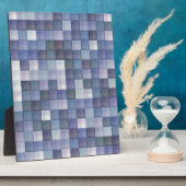 Plaque Photo Diamants bleus (Côté)